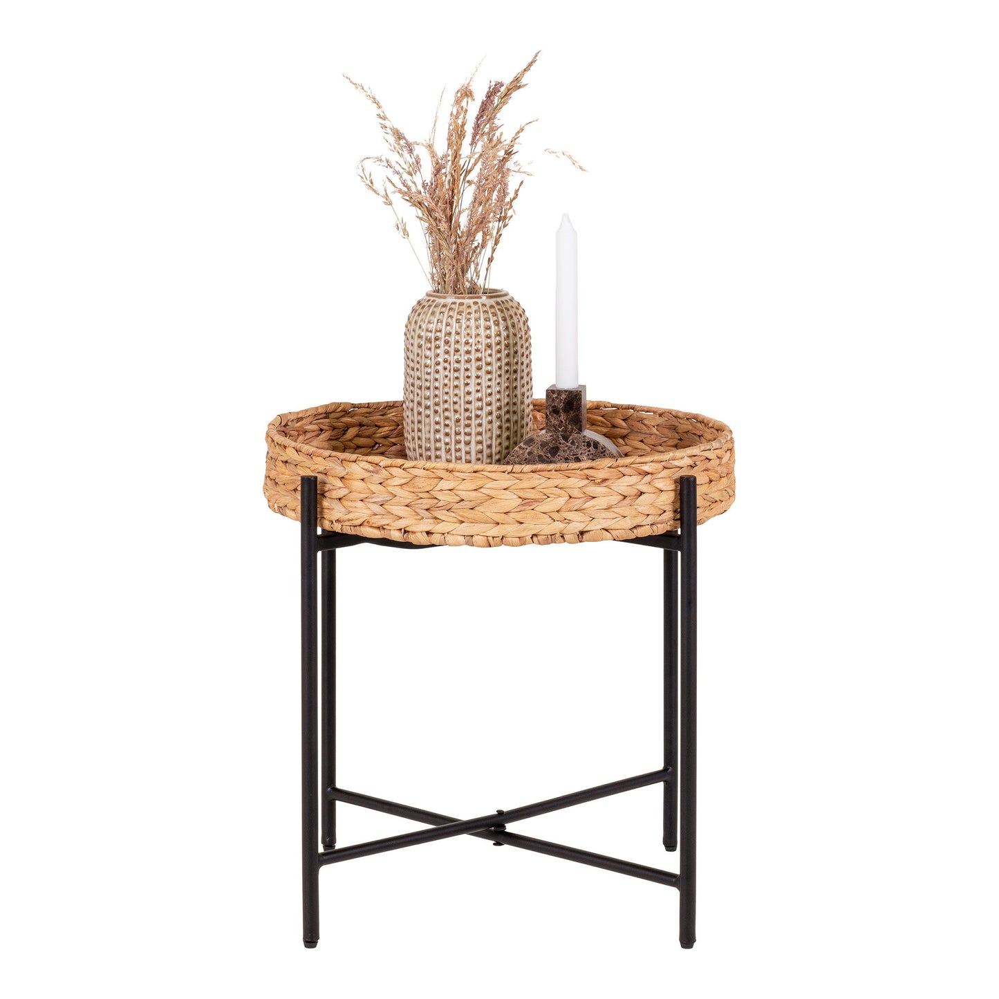 Mesa auxiliar Naro - Negro / Natural