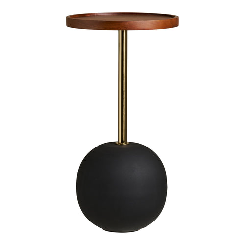 Mesa auxiliar Sirone - Natural / Negro
