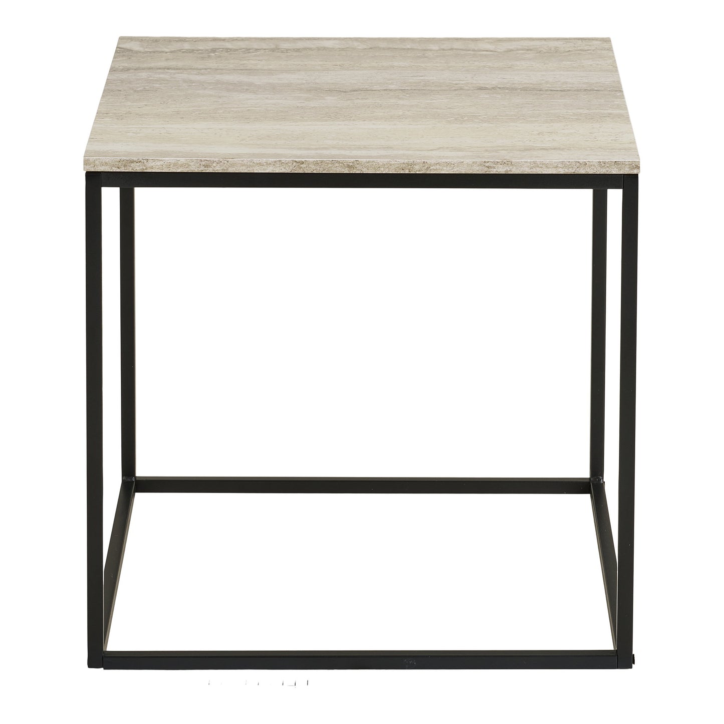 Mesa auxiliar Vita - Negro / Beige