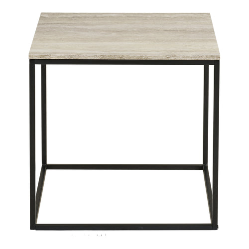 Mesa auxiliar Vita - Negro / Beige