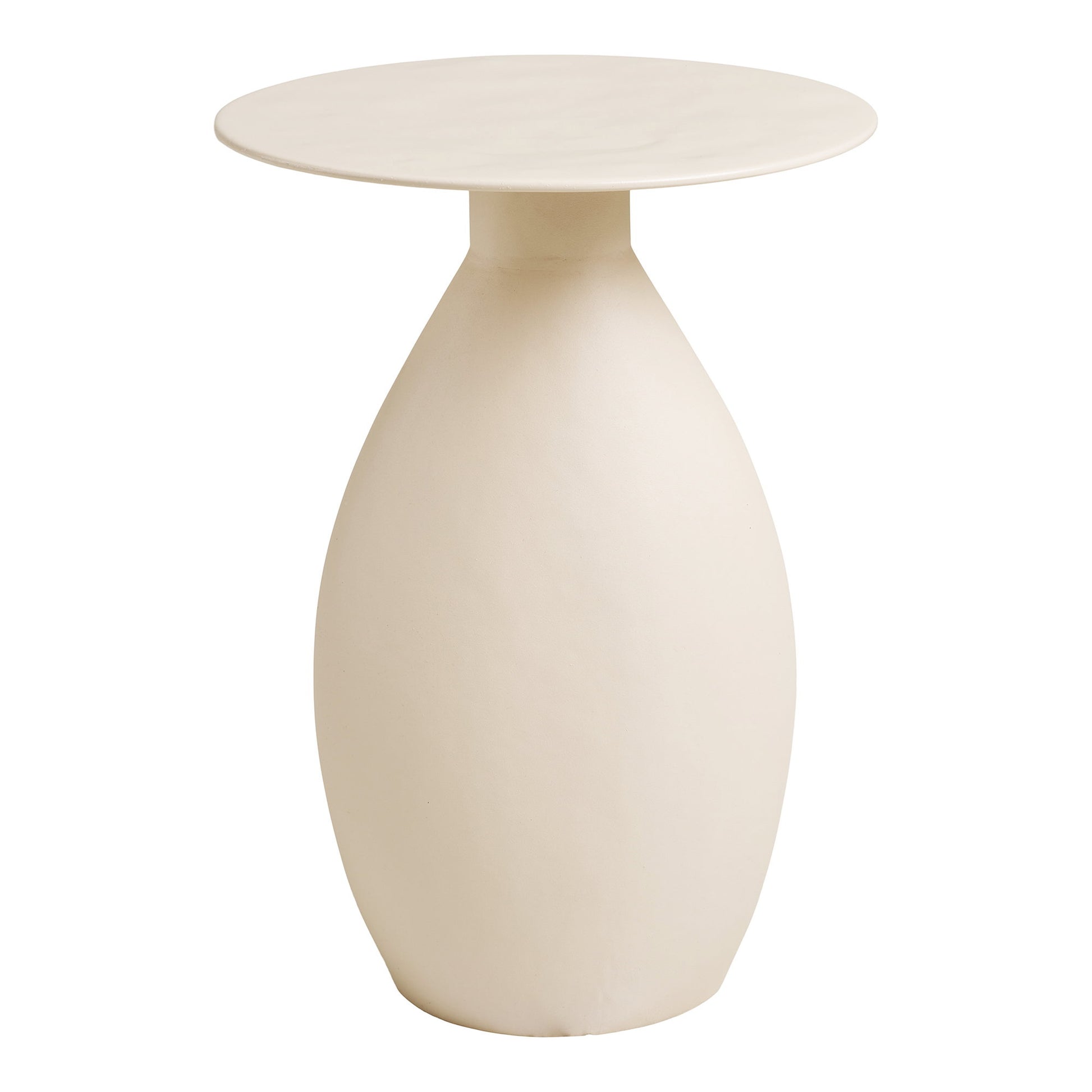 Mesa auxiliar Calais - Blanco roto