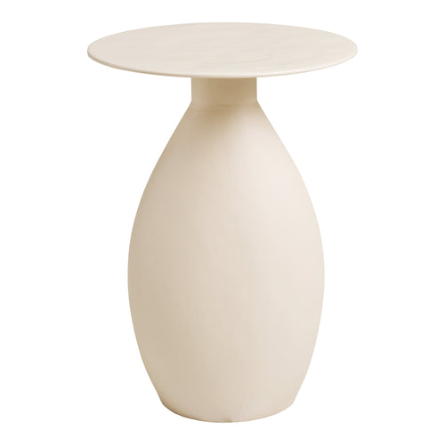 Mesa auxiliar Calais - Blanco roto