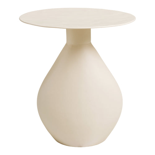 Mesa auxiliar Calais - Blanco roto