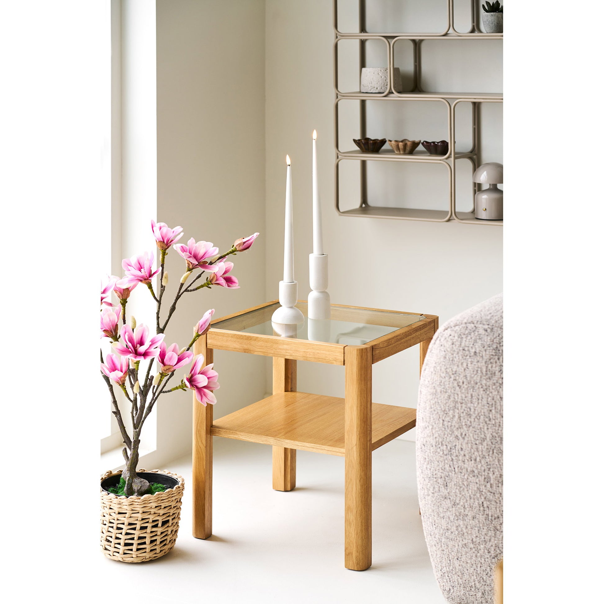 Mesa auxiliar Lourmarin - Roble