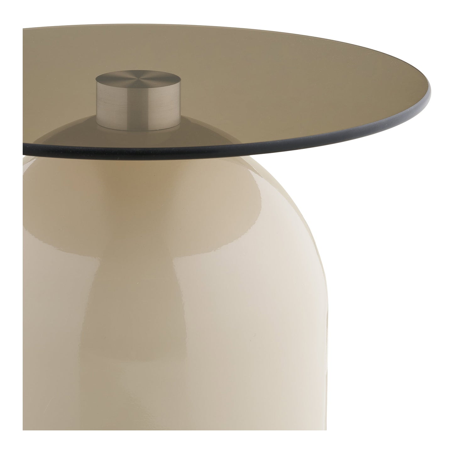 Mesa auxiliar Ravello - Beige / Gris