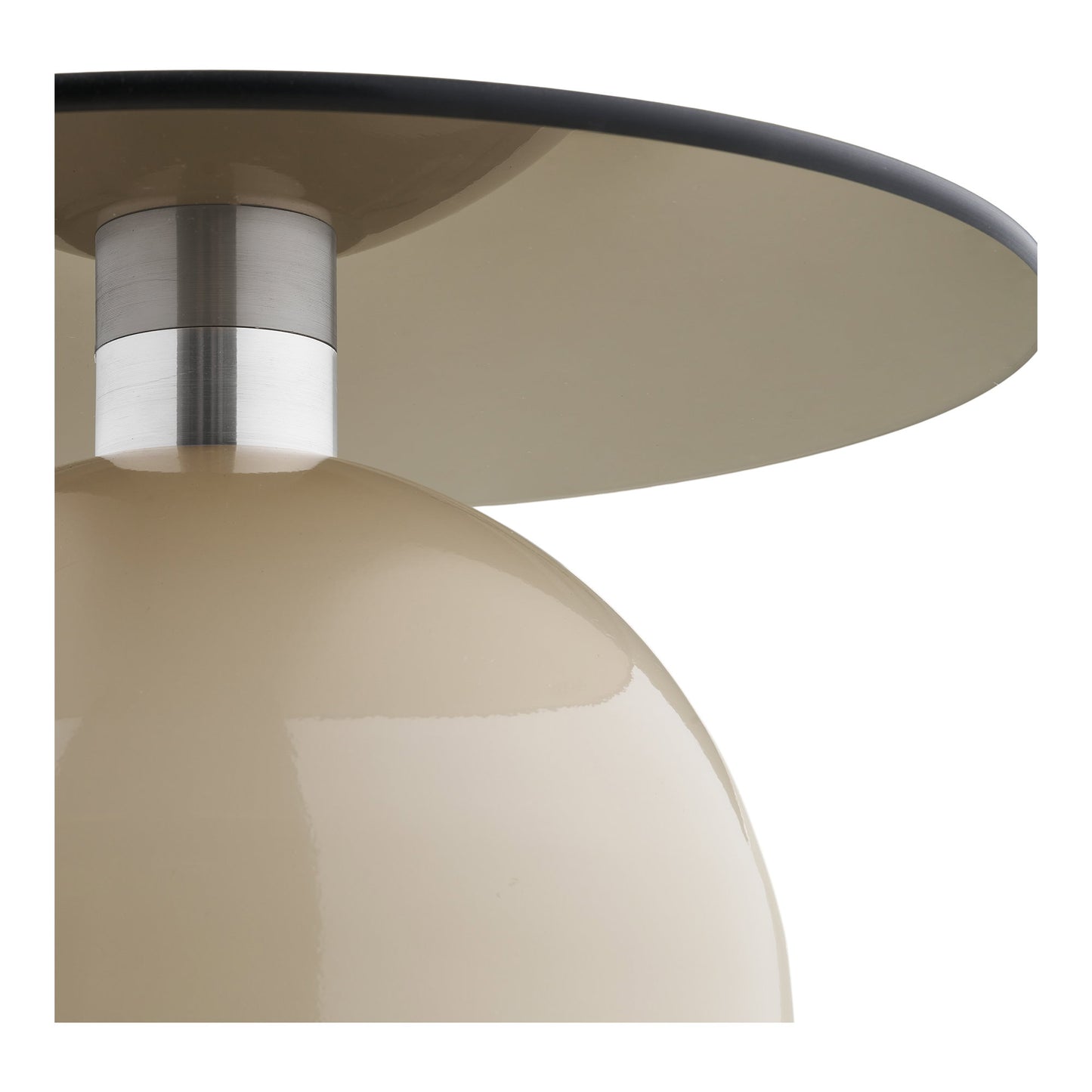 Mesa auxiliar Ravello - Beige / Gris