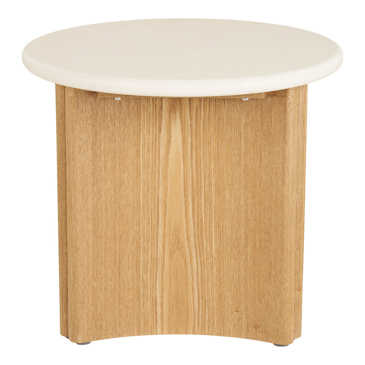 Mesa auxiliar Motril - Blanco / Natural