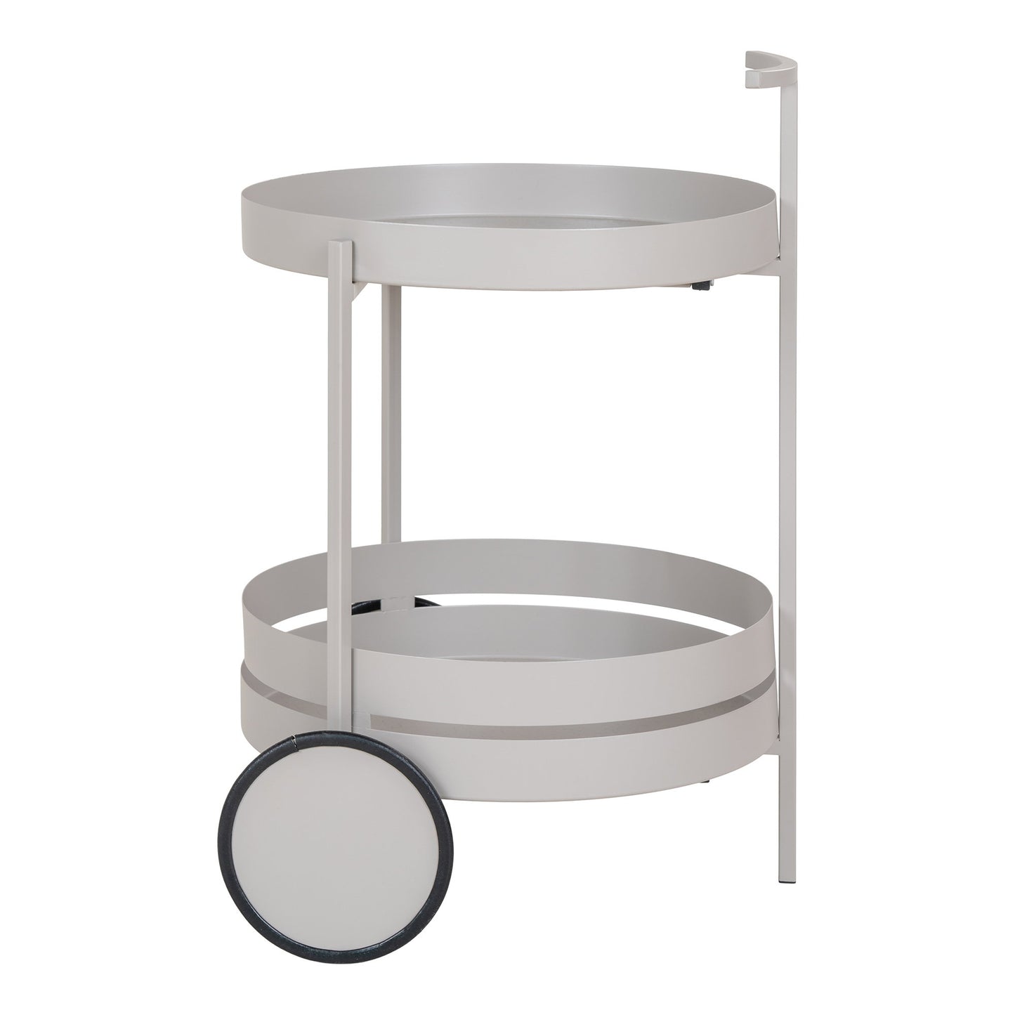 Antiguo carrito con barra - Gris