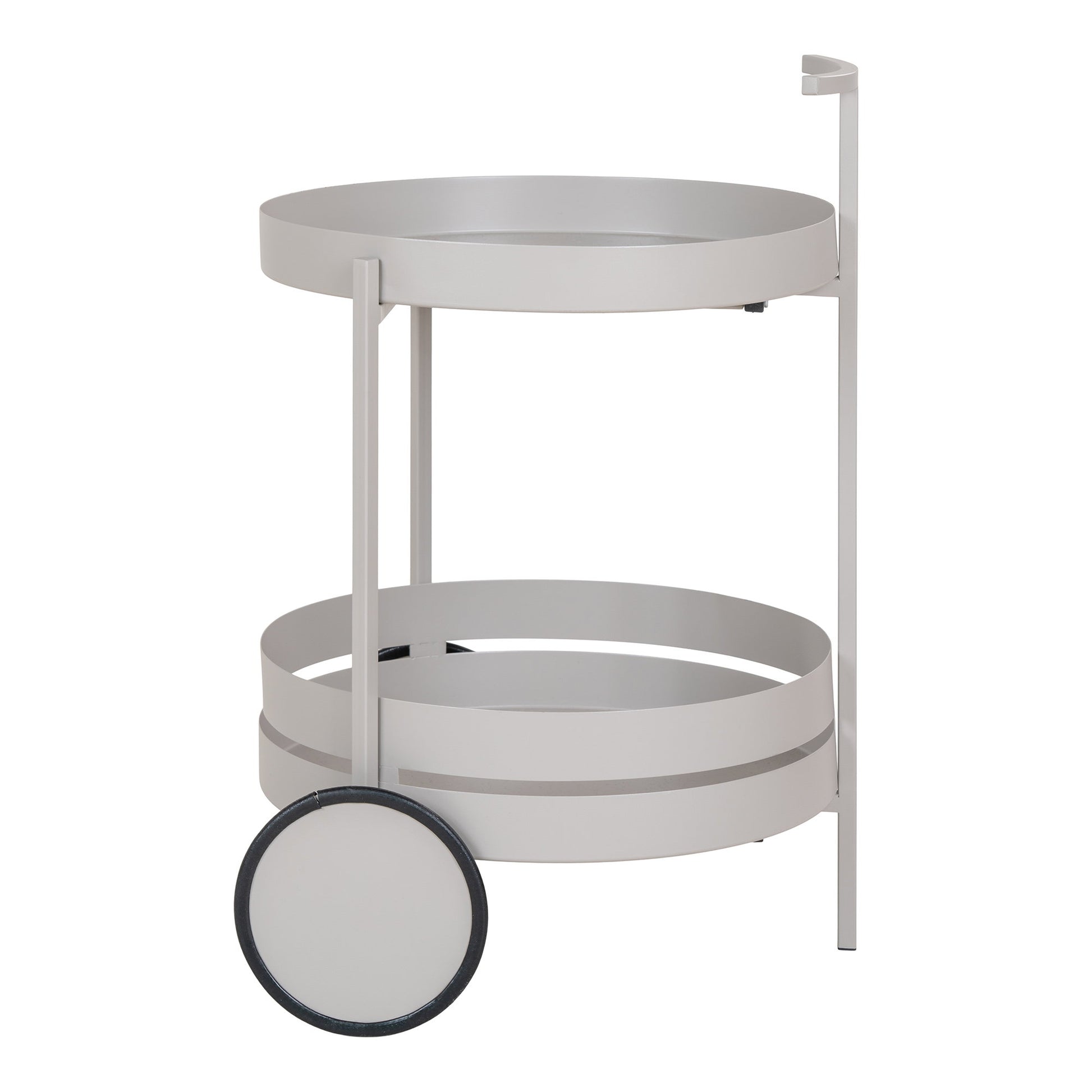 Antiguo carrito con barra - Gris