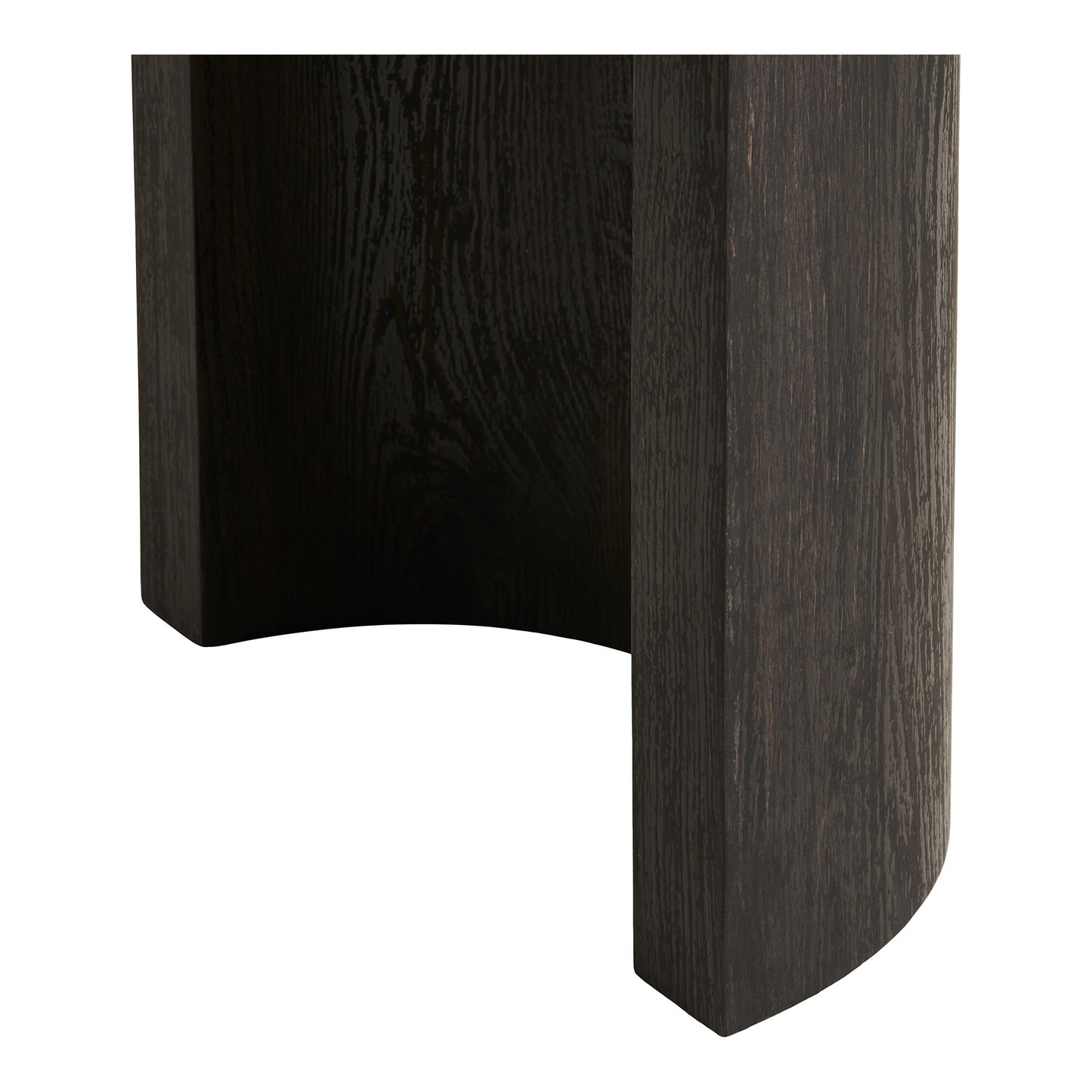 Mesa consola Bibione - Marrón oscuro