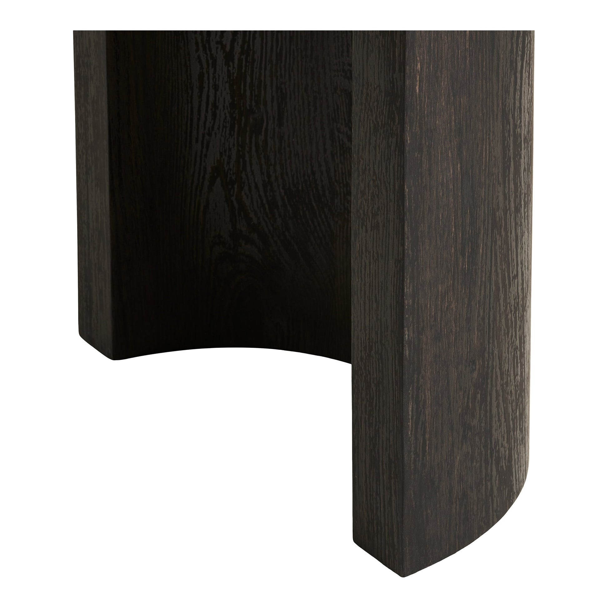 Mesa consola Bibione - Marrón oscuro