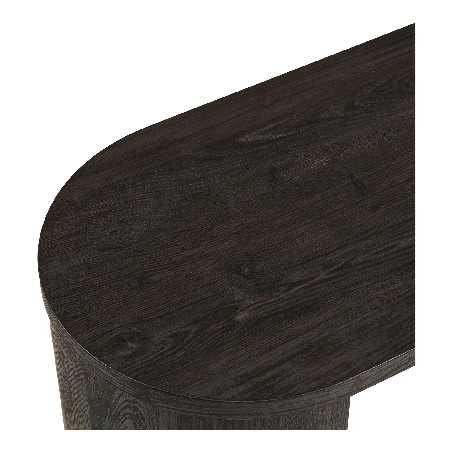 Mesa consola Bibione - Marrón oscuro