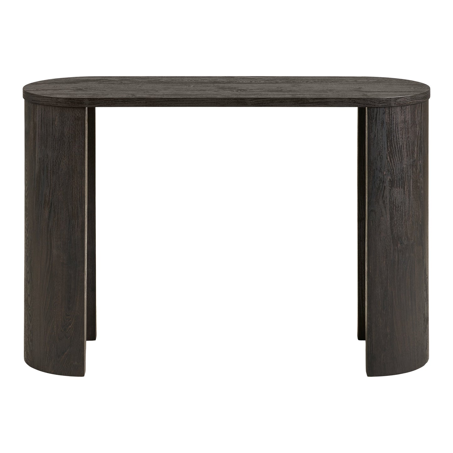 Mesa consola Bibione - Marrón oscuro