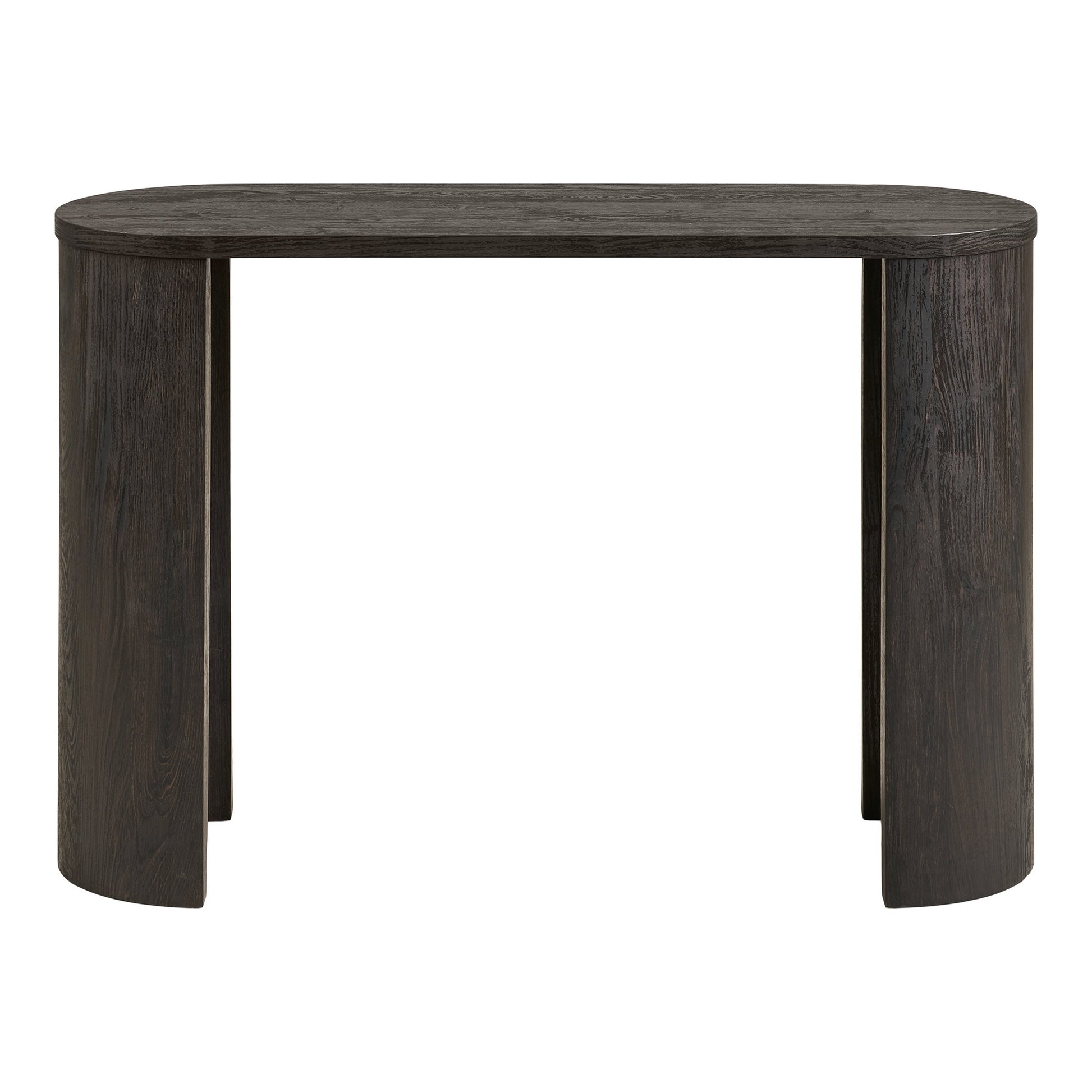 Mesa consola Bibione - Marrón oscuro