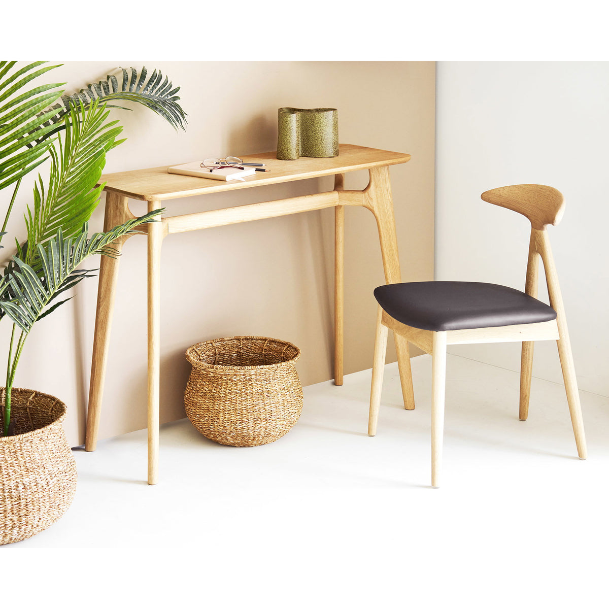 Mesa consola Rennes - Roble