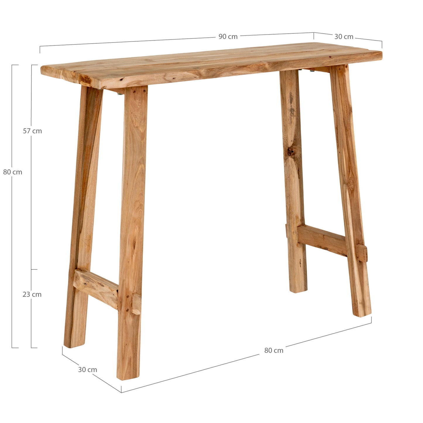 Mesa consola Girona - Natural