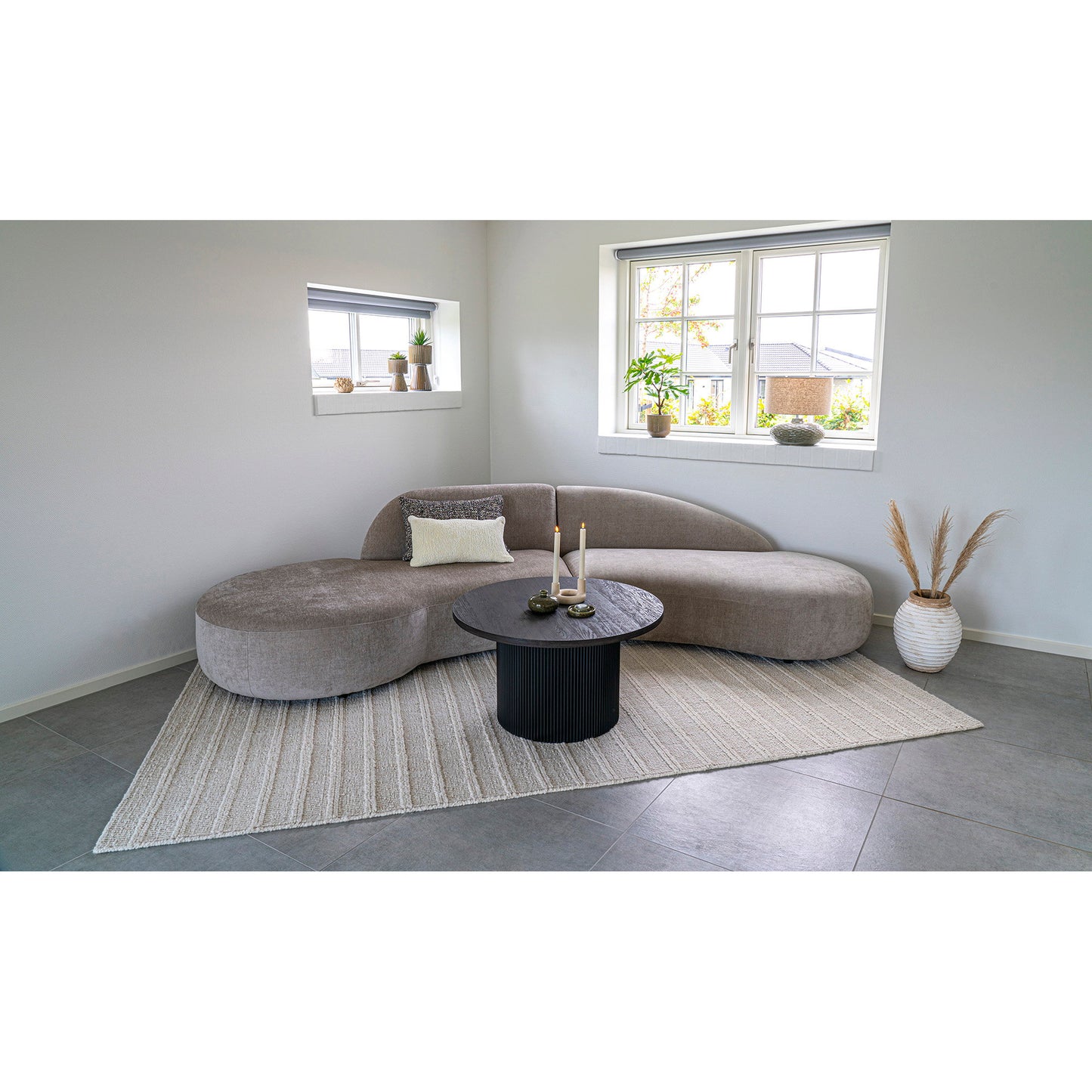 Mesa de centro Boavista - Marrón oscuro