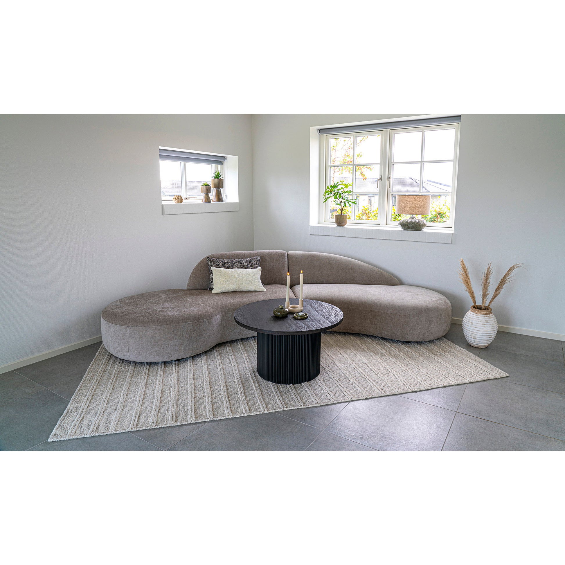 Mesa de centro Boavista - Marrón oscuro