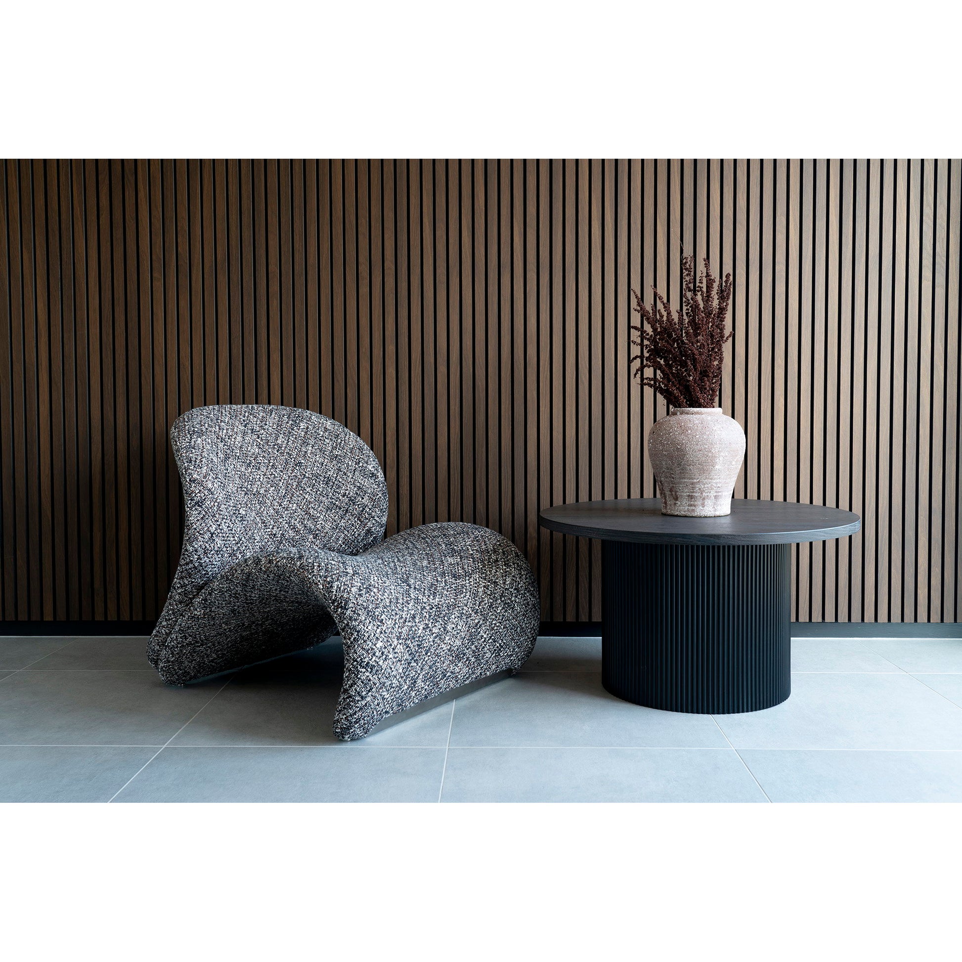 Mesa de centro Boavista - Marrón oscuro