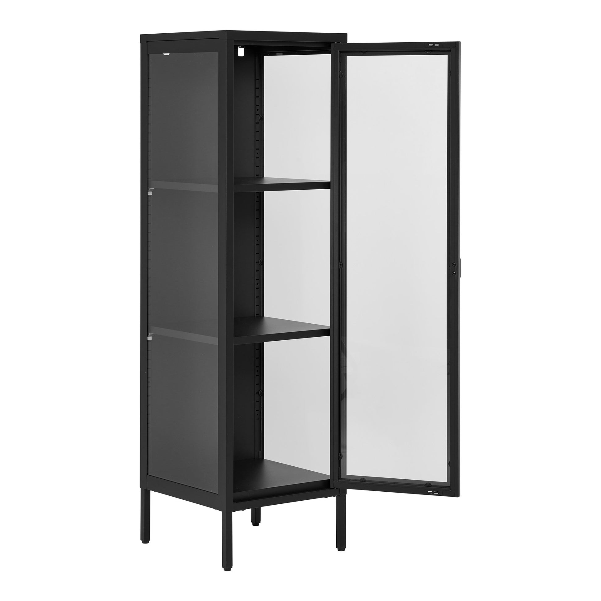Vitrina delgada Brisbane - Negro