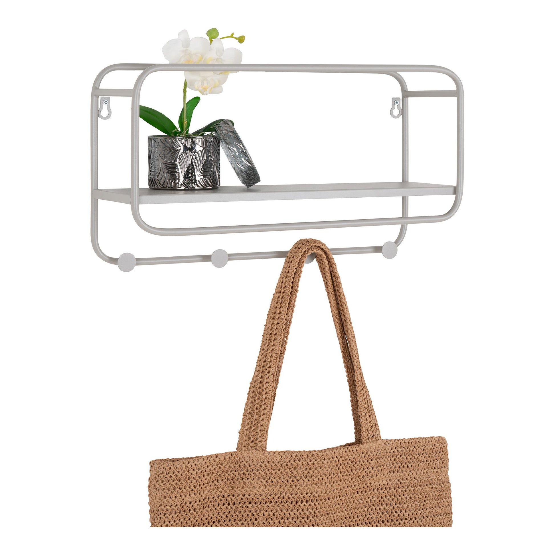 Estante para sombreros Feira - Gris