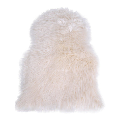 Faux Lambskin - Ivory