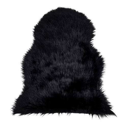 Faux Lambskin - Black