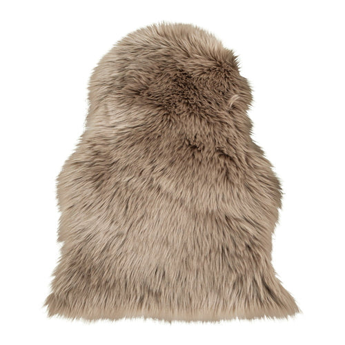 Faux Lambskin - Light Brown