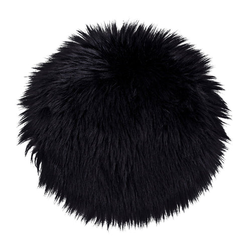 Artificial Lambskin Seat - Black