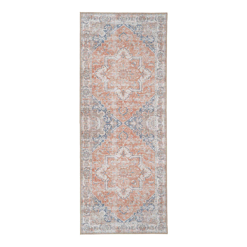 Havana Hallway Runner - Blue / Orange