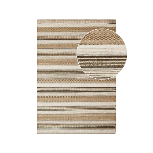 Brown Rug - Nature / Grey