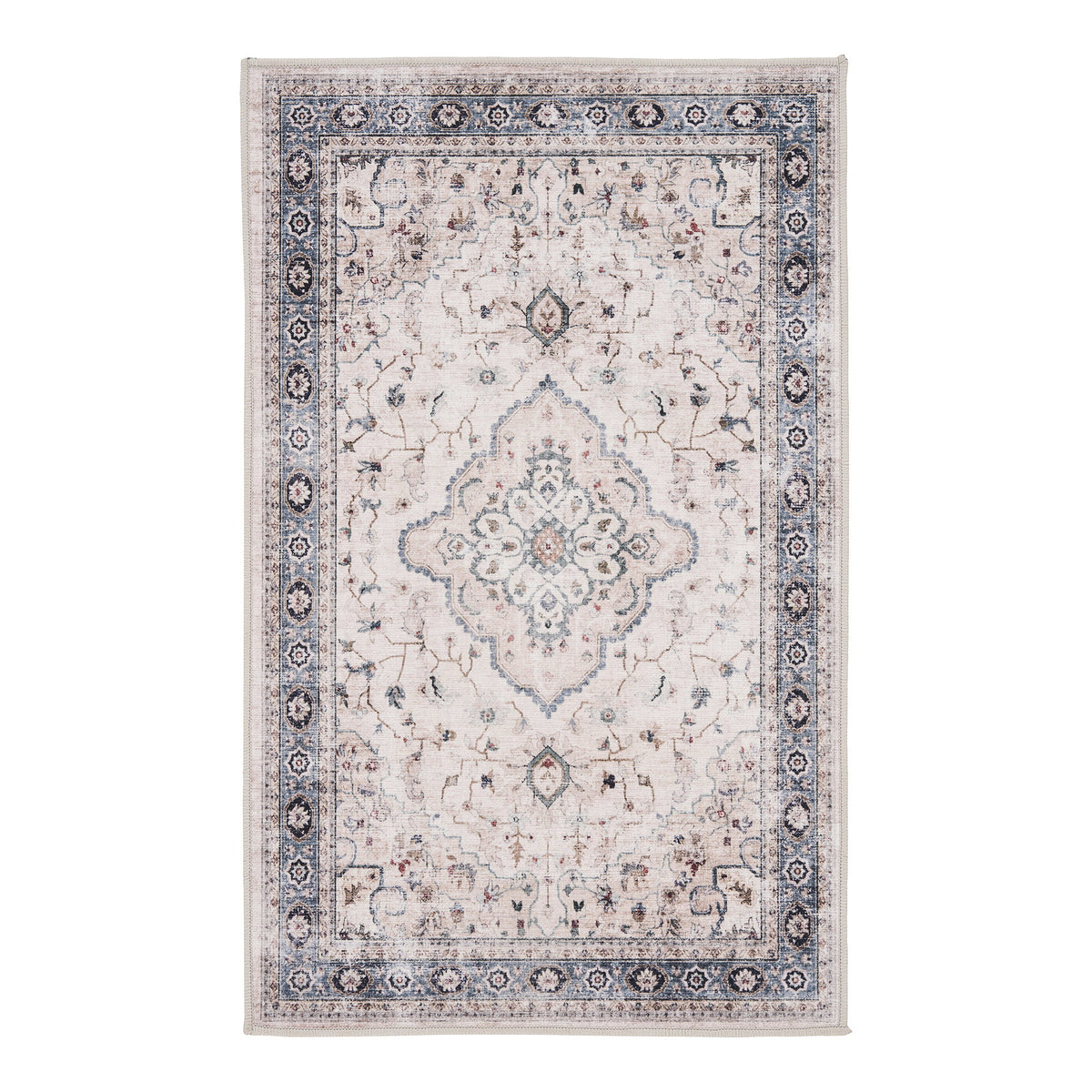 Felpudo Havana - Blanco roto / Beige / Azul empolvado