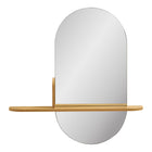 Boat Mirror with Shelf - Natural