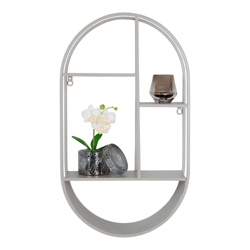 Estante de pared Feira - Gris