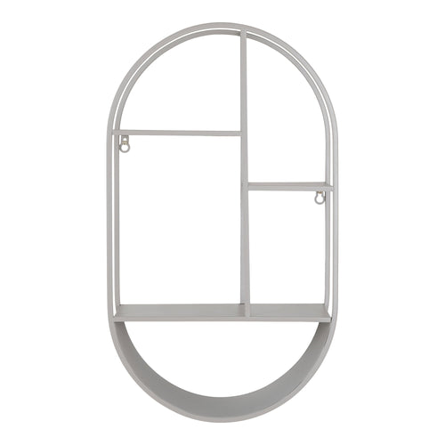 Estante de pared Feira - Gris