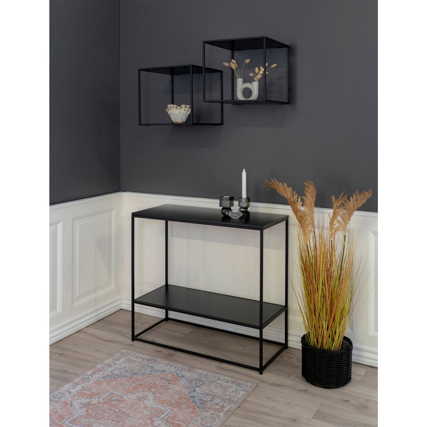 Estante de pared Vita - Negro