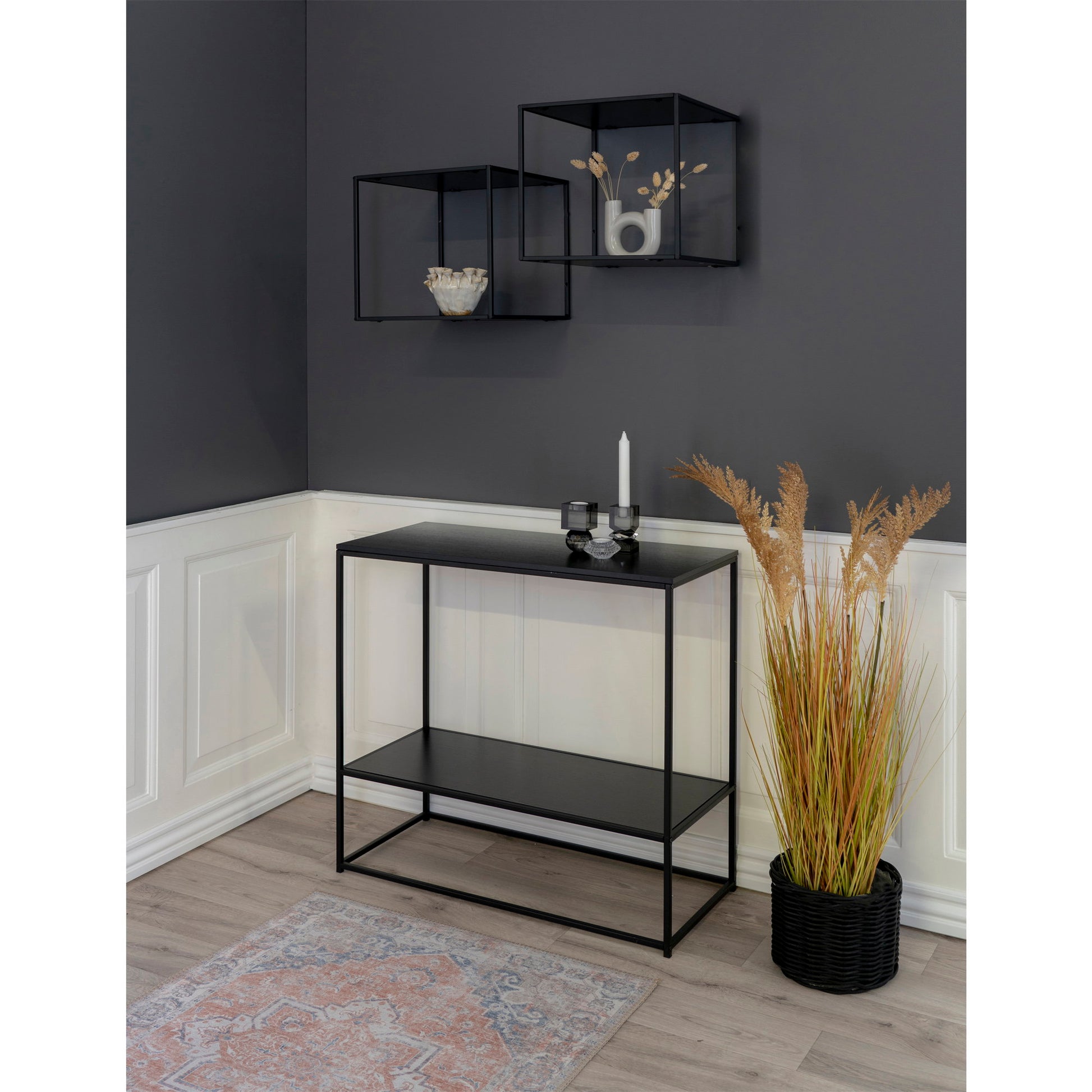 Estante de pared Vita - Negro