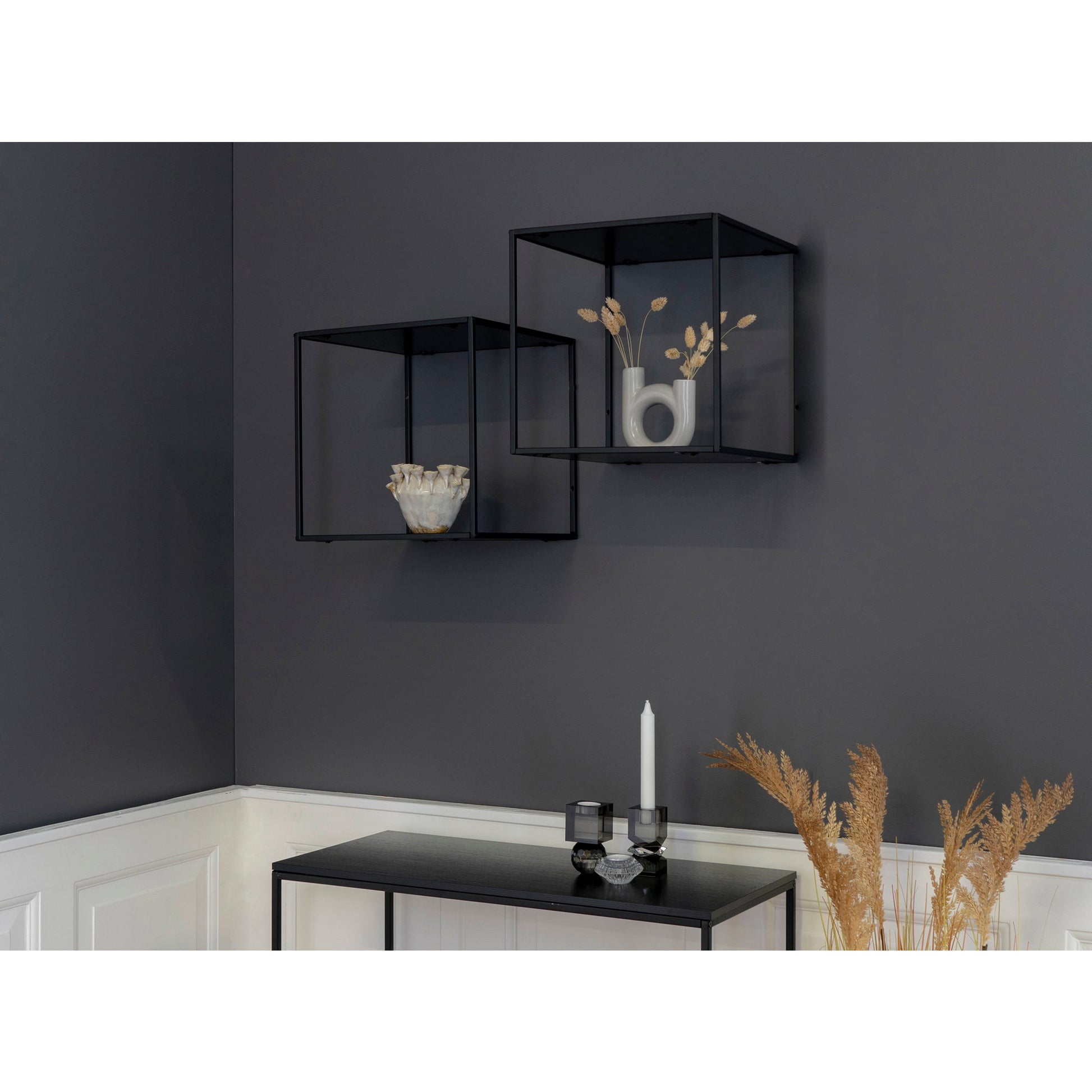 Estante de pared Vita - Negro