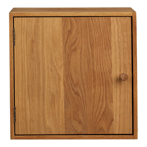Townsville Wall Shelf with Door - Natural