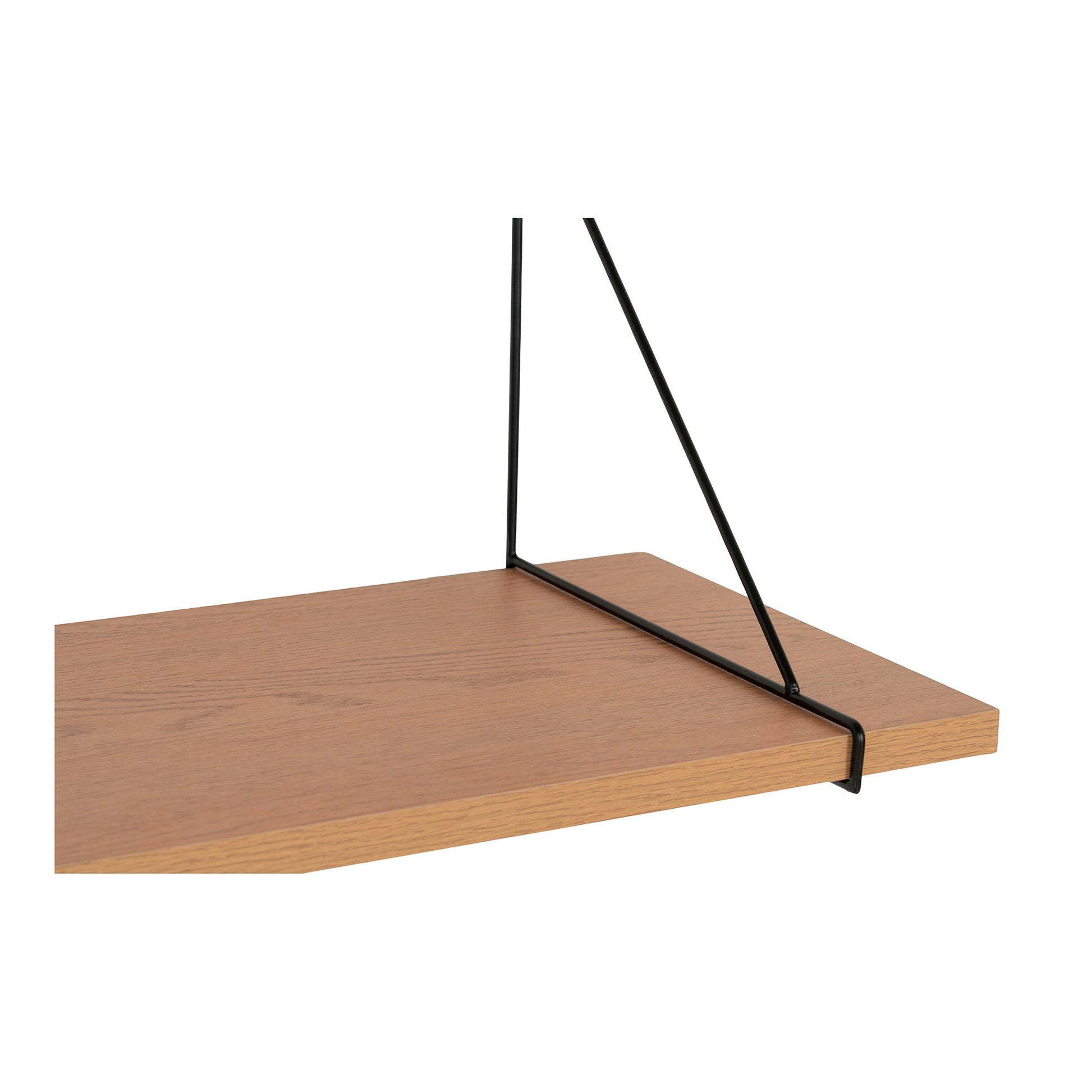 Estante de pared Chiba - Natural / Negro