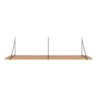 Estante de pared Chiba - Natural / Negro