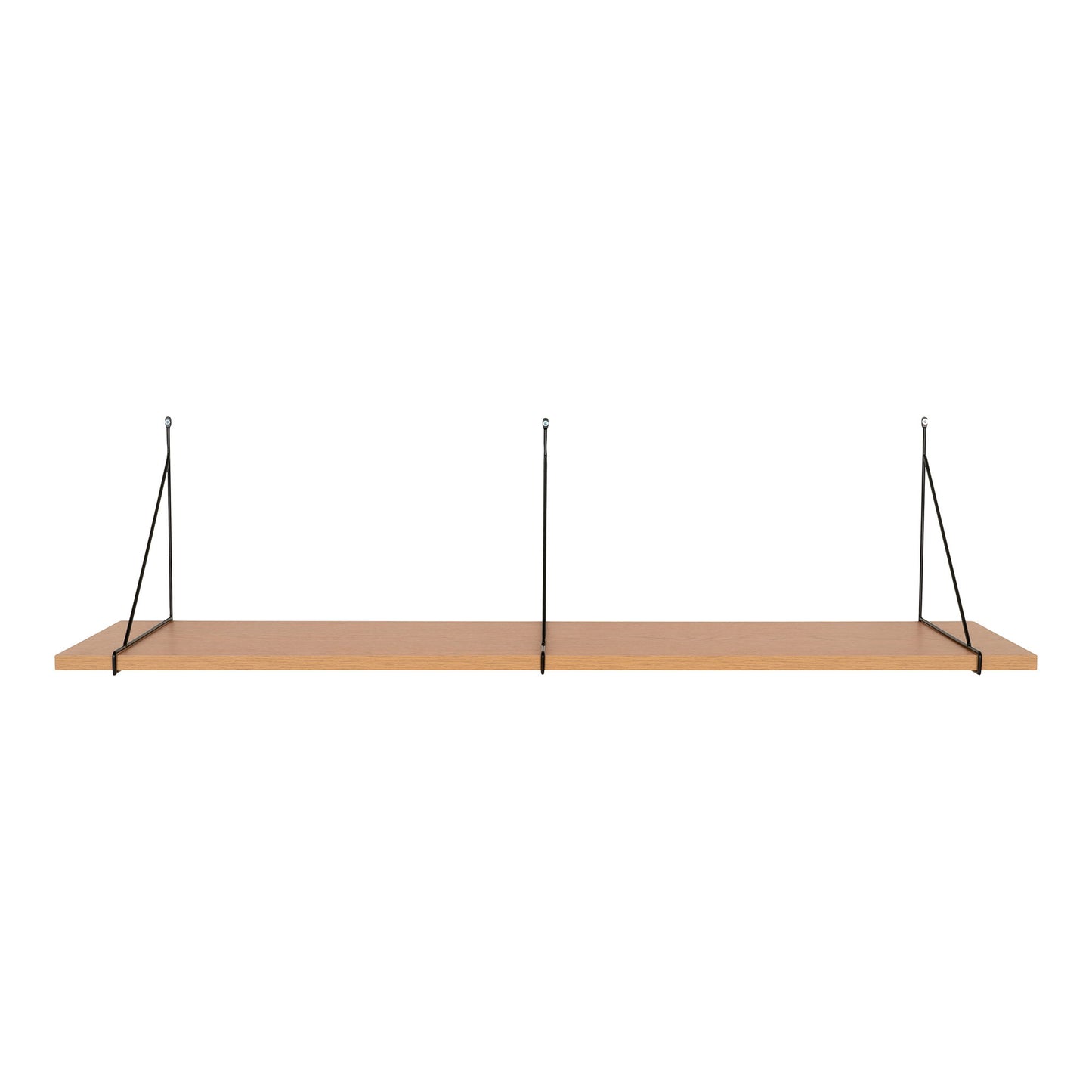 Estante de pared Chiba - Natural / Negro