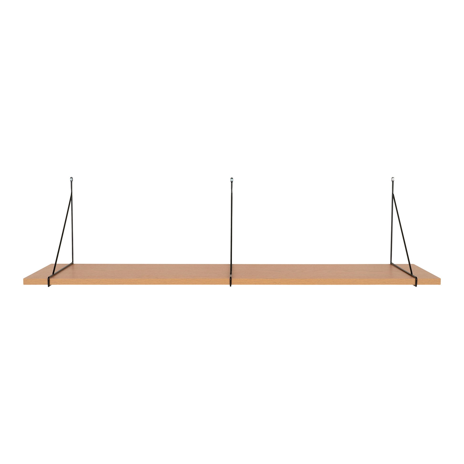 Estante de pared Chiba - Natural / Negro