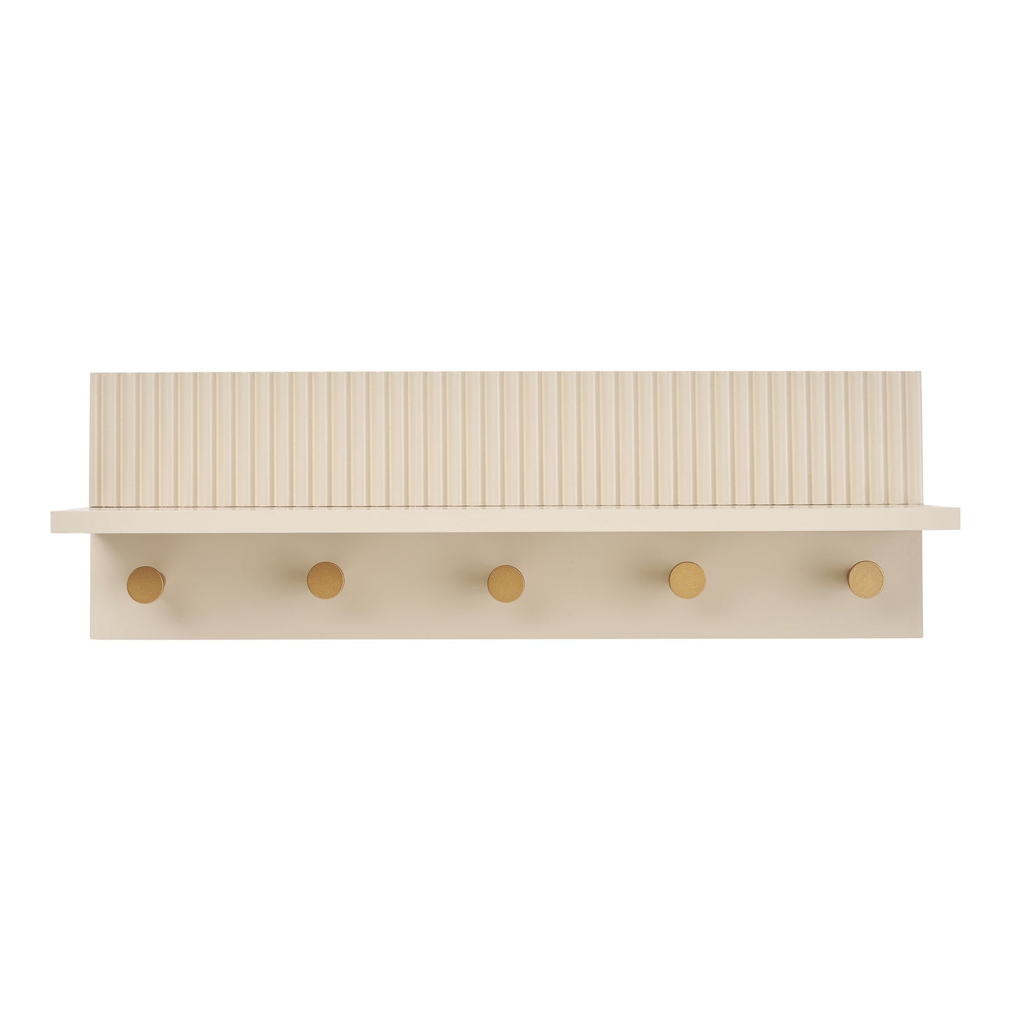Rocca Estante de pared con ganchos - Beige