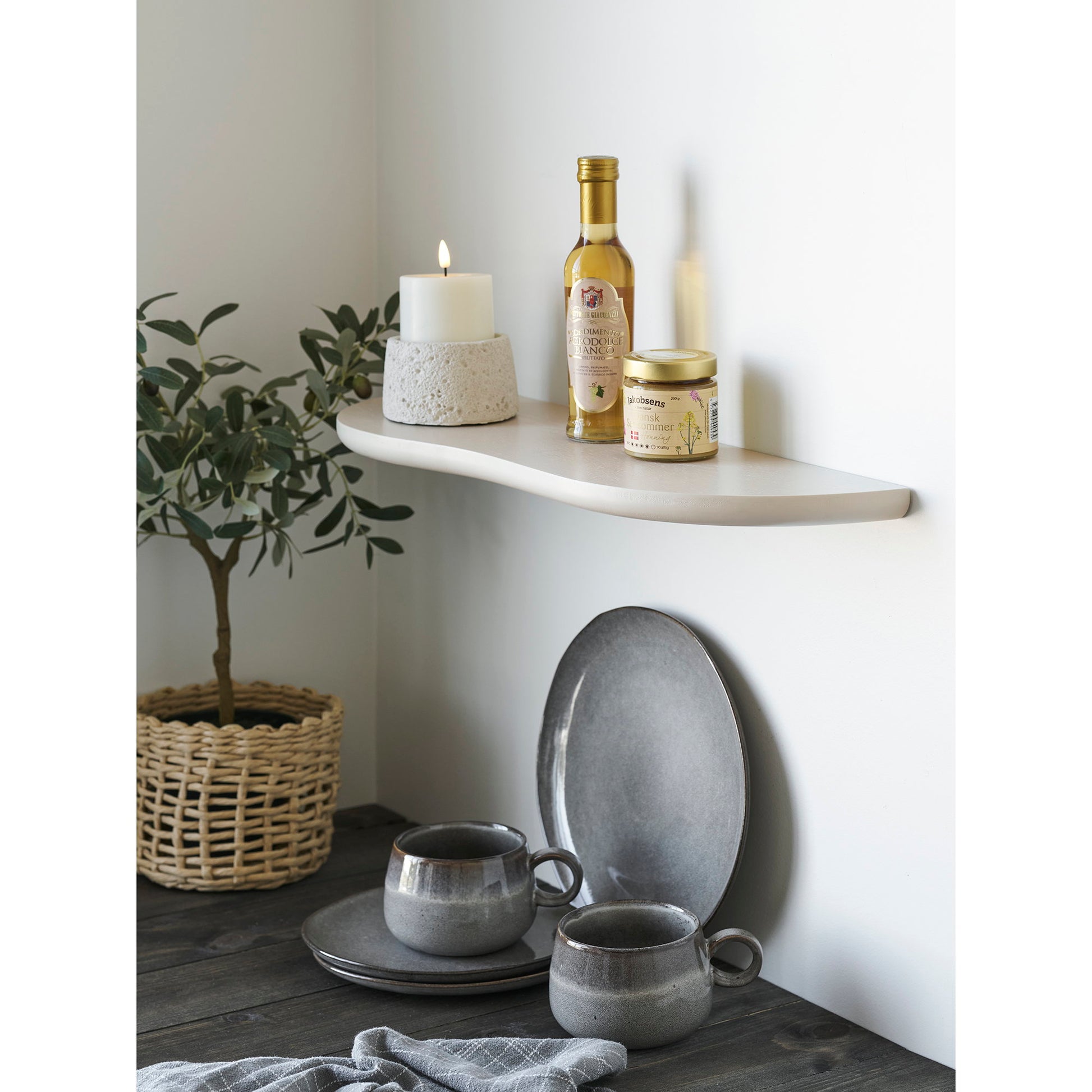 Estante de pared Botta - Beige