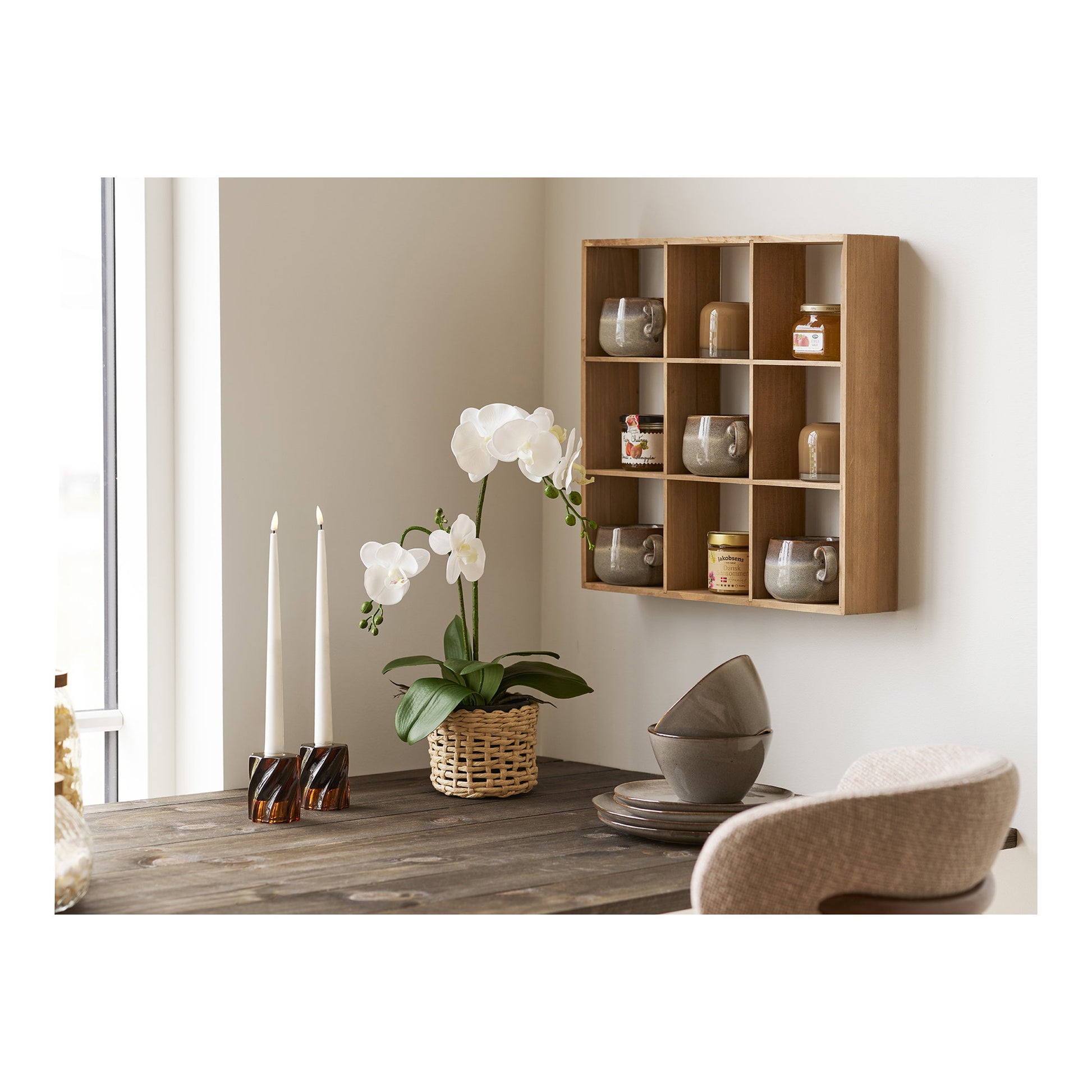 Estante de pared Moss - Natural