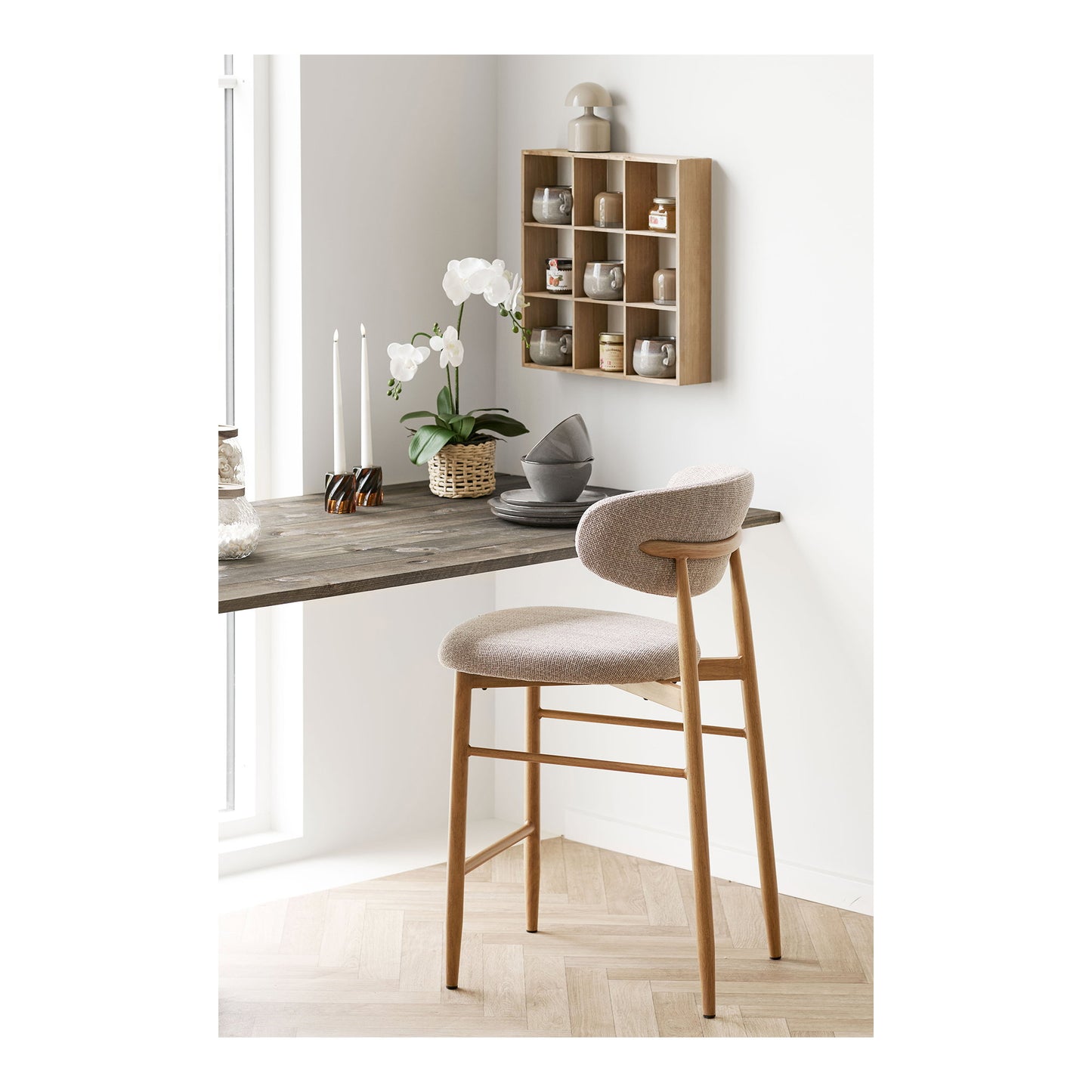 Estante de pared Moss - Natural