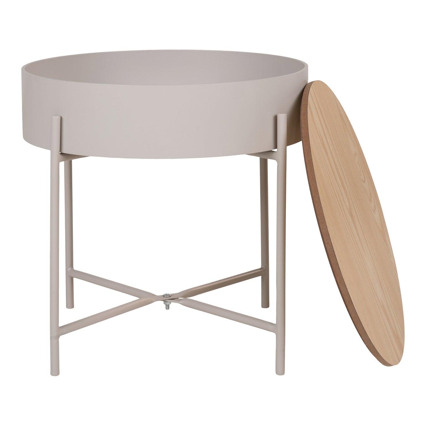 Mesa auxiliar Sisco - Beige
