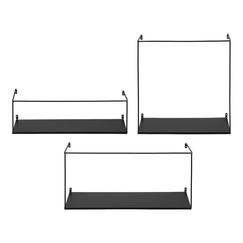 Estante de pared Ulmo - Negro