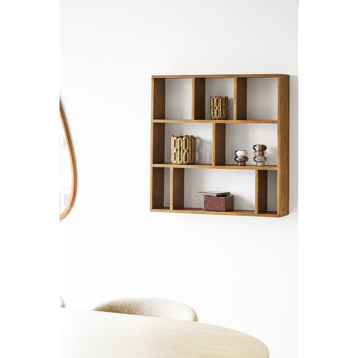 Estante de pared Townsville - Marrón oscuro